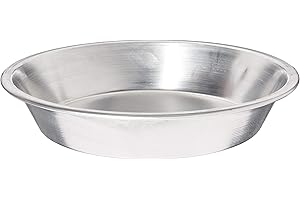 American METALCRAFT Commercial-Grade 9.87" Deep Pie Pan, Aluminum