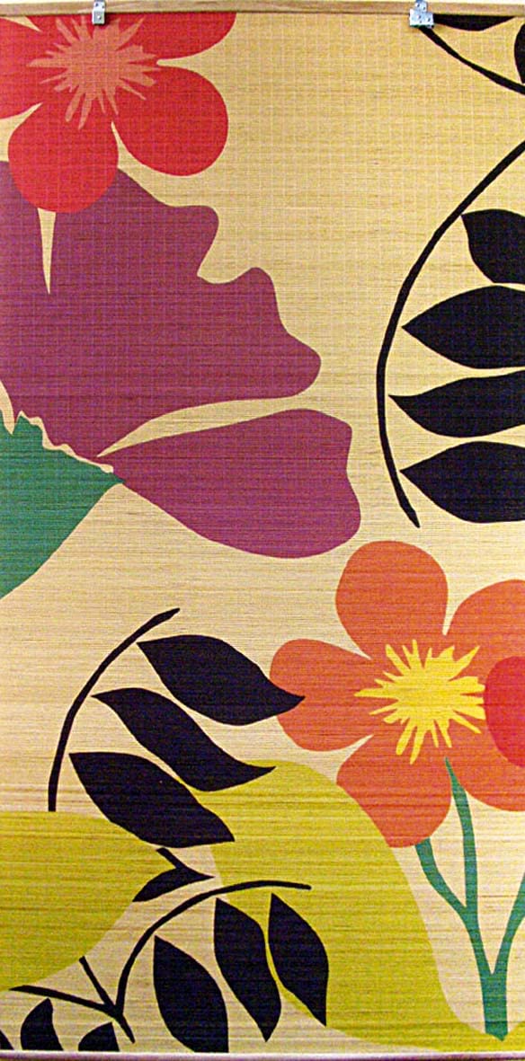 VERDEMAX - TAPPARELLA in MIDOLLINO con Fiori CM 100X160