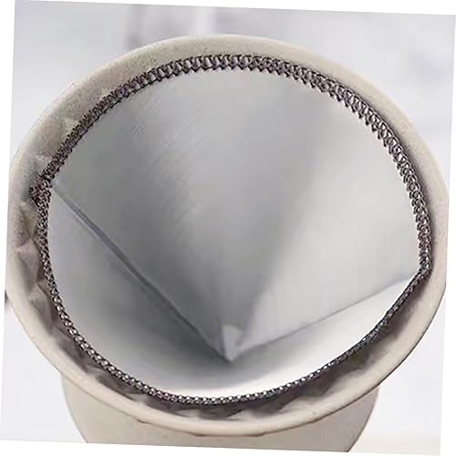 Miniatura 9 de DOITOOL Filtros para cafetera de acero inoxidable, colador de café reutilizable, gotero de café, filtros de goteo de acero inoxidable