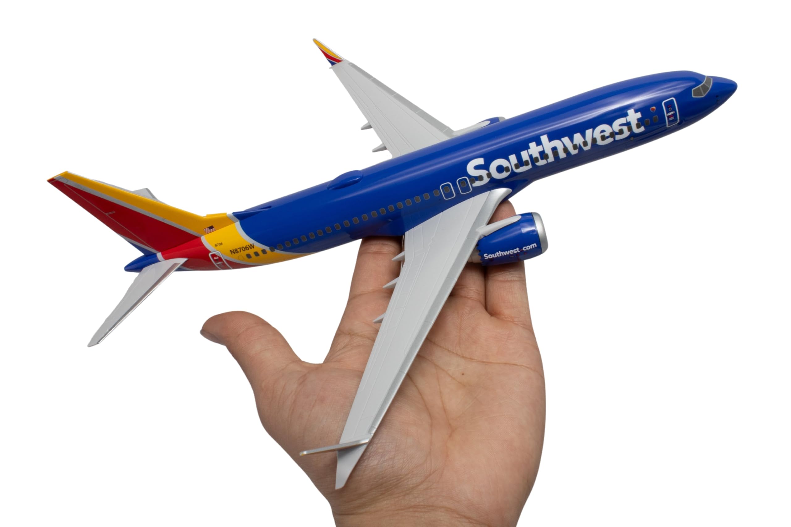 Amazon | SKY MARKS 1/130 737MAX8 サウスウエスト航空 wifi ドーム付
