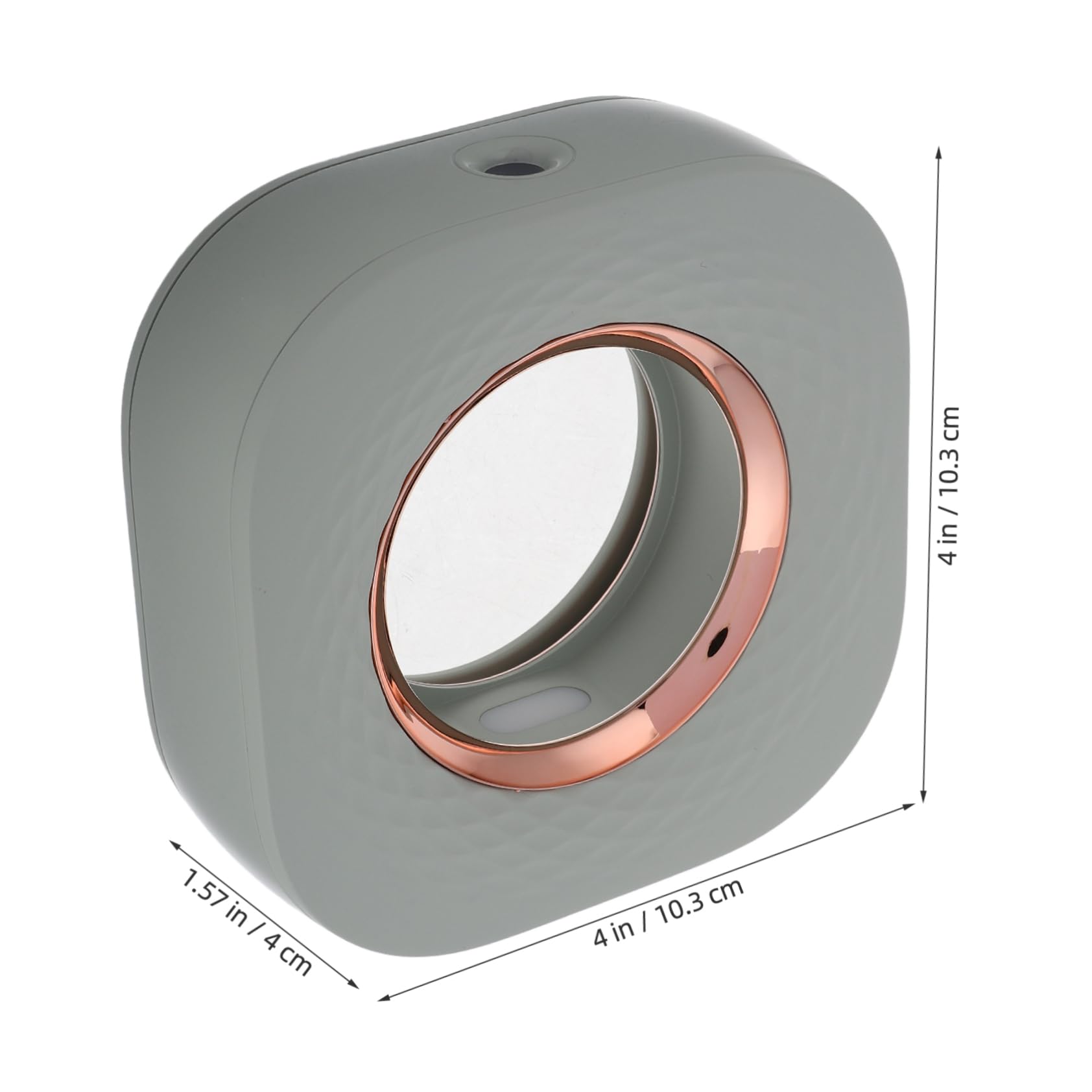 Diffusore Essenziale Compatto in Abs, Profumatore Spray Auto | Verde Chiaro, Uso Indoor e Camper, Facile da Usare, 2 Batterie Aa Incluse