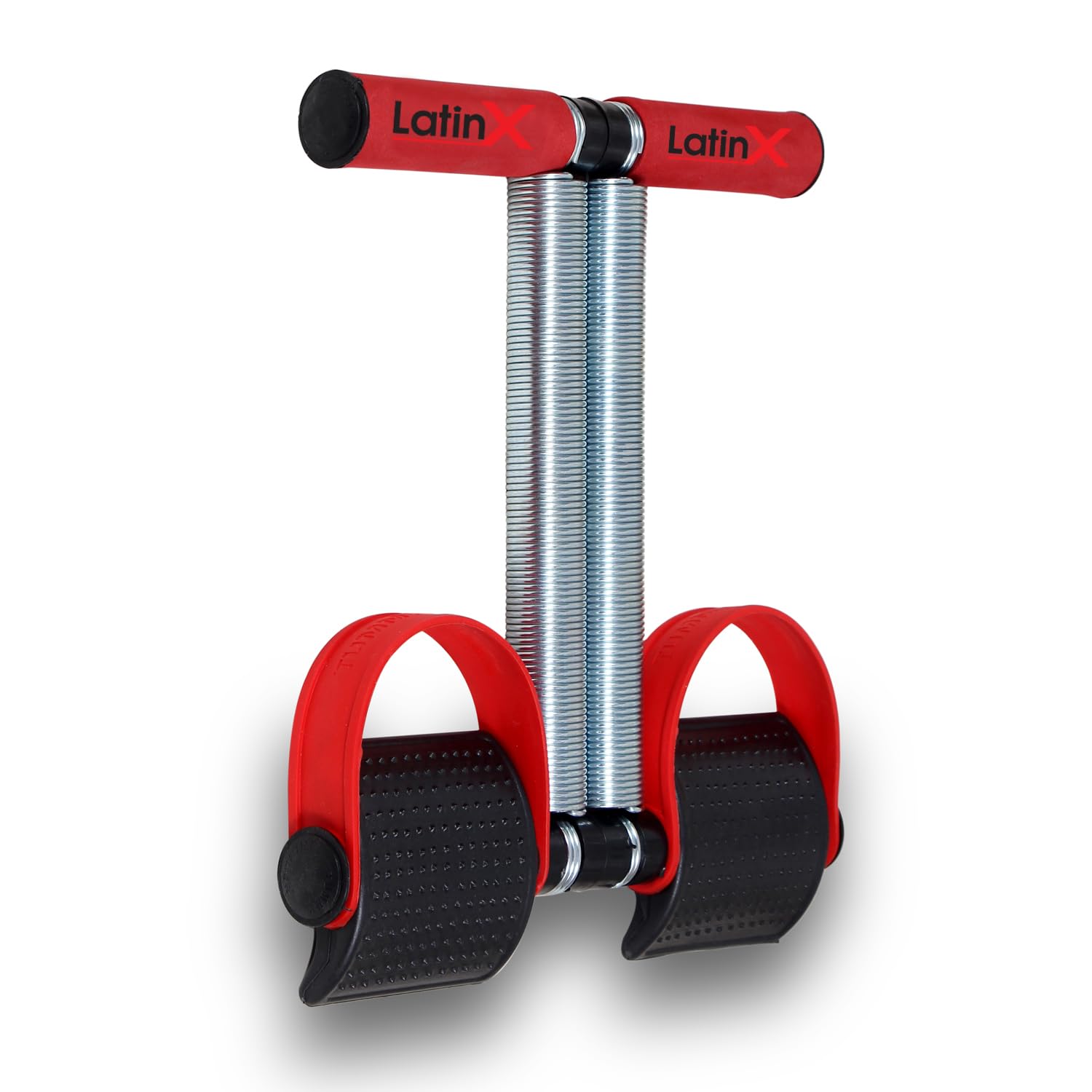 Double Spring Tummy Trimmer for Men and Women - Abs Workout Stomach Exercise Machine for Home and Gym - Abdominal Belly Waist Trimmer - Red (B0D6FMNL2Q) Amazon Price History, Amazon Price Tracker