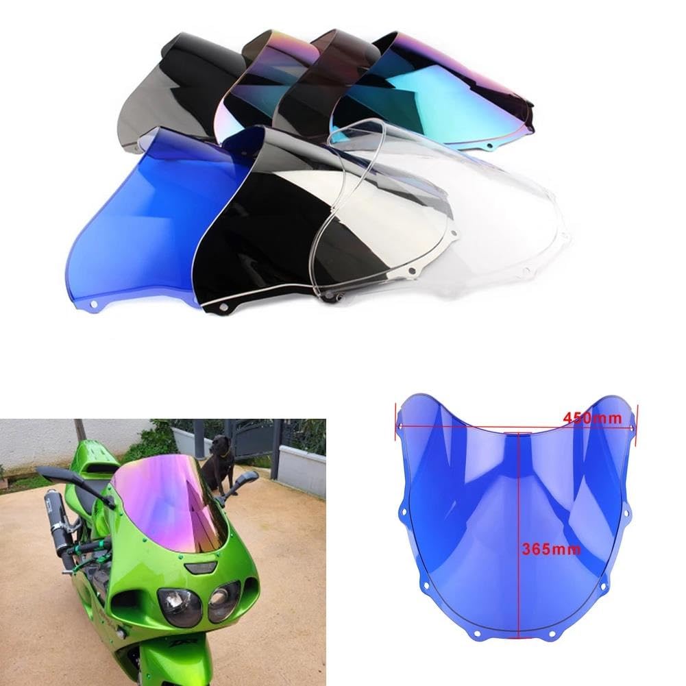 単車  風防 Amazon.co.jp: バイク用スクリーン本体 オートバイダブルバブル風防