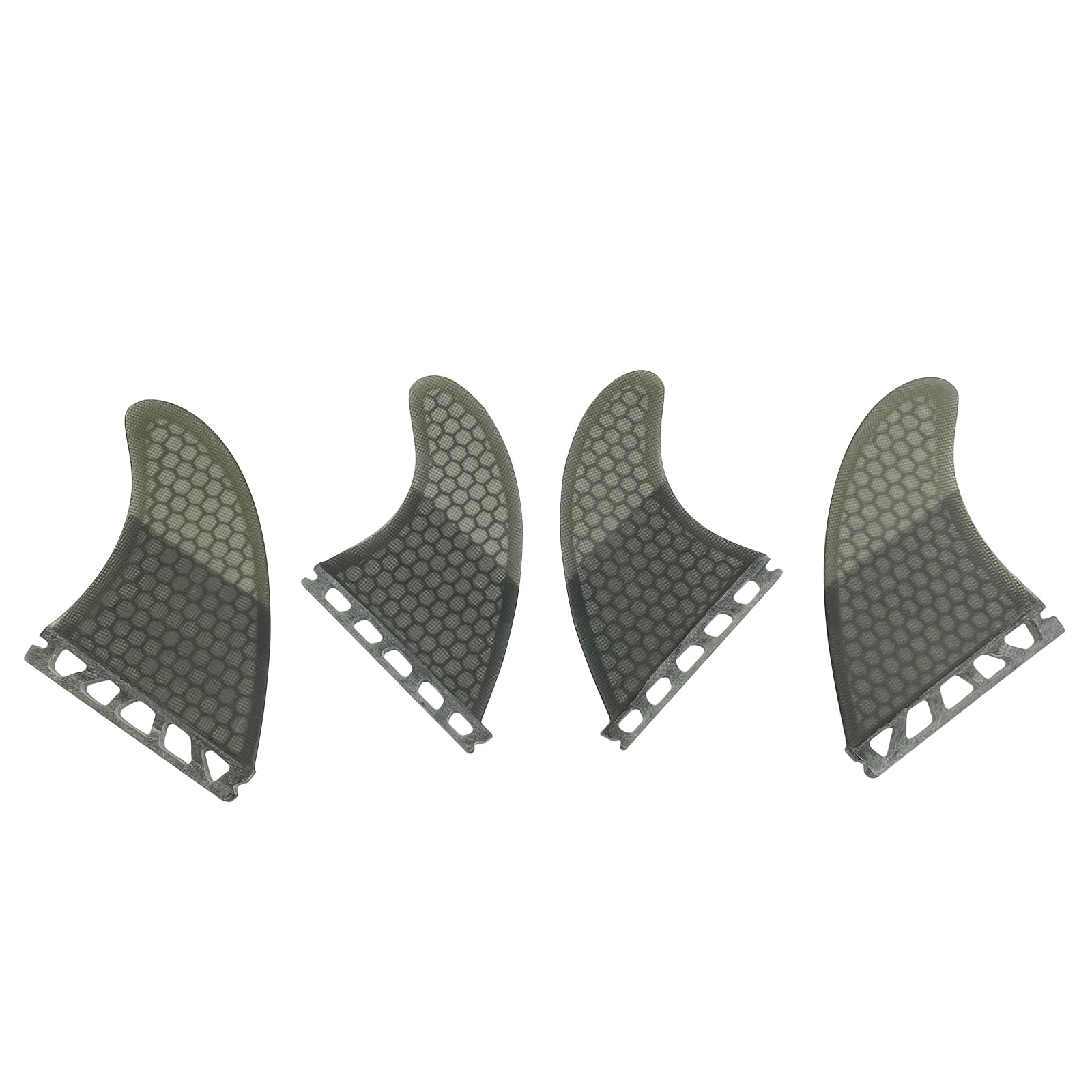Planche De Surf Quad Future Fins Fibre De Verre Four Fin Thruster Set Rayon De Miel