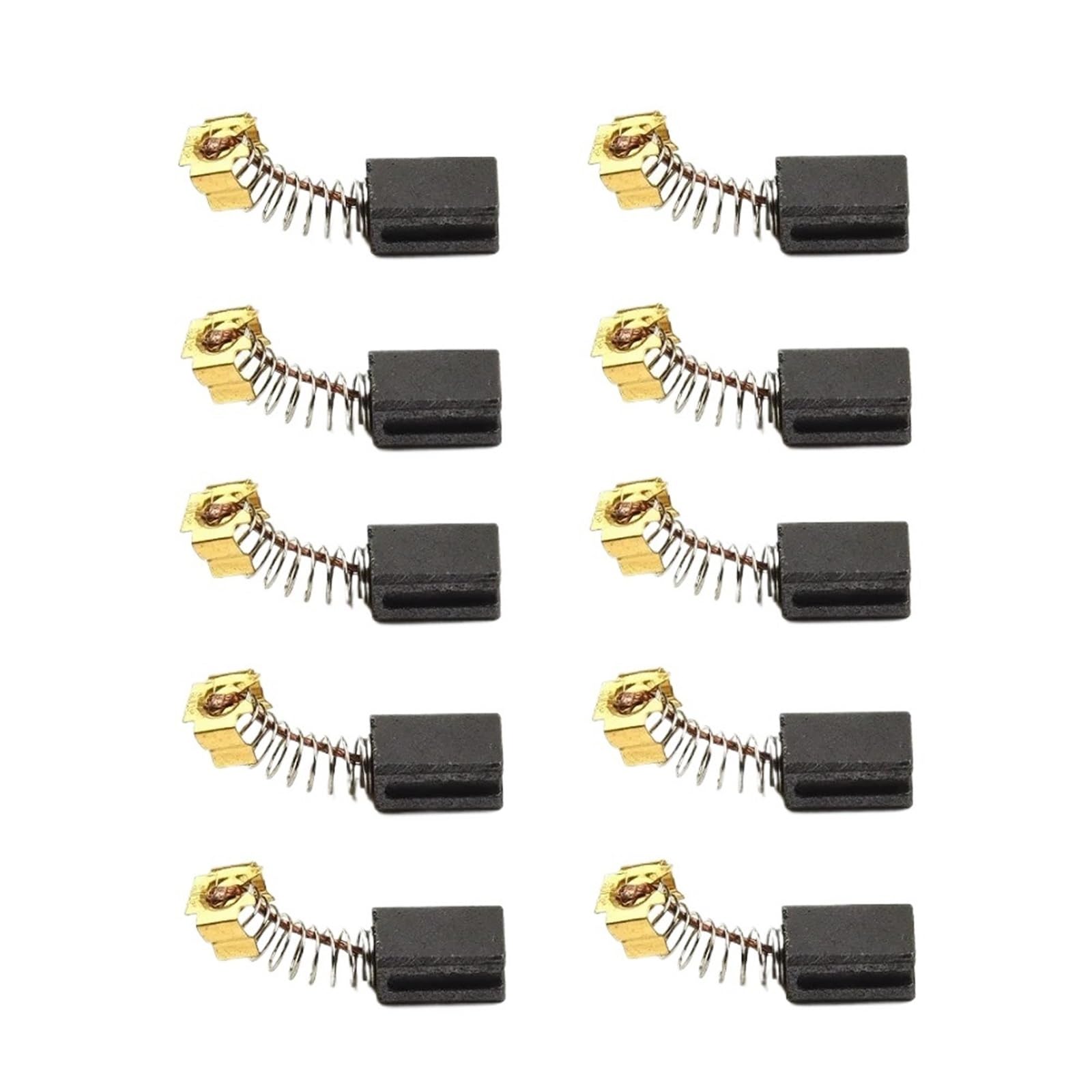 Balais de carbone 6x9x12 mm lot de 40 pièces pour moteurs d'outils électriques