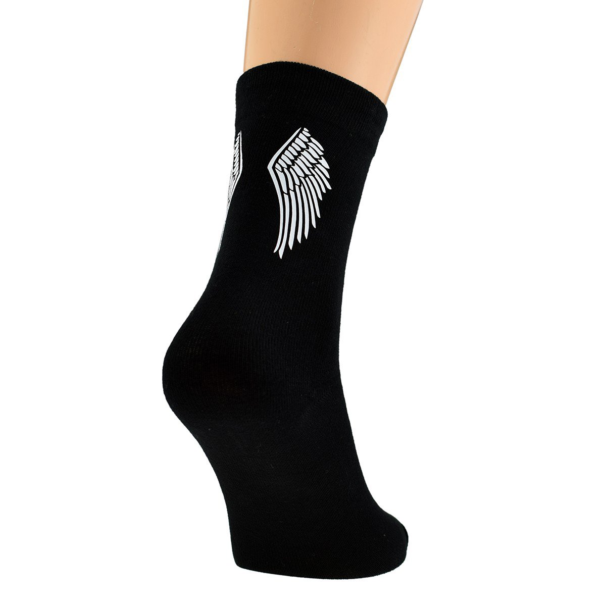 GTR-Prestige Giftware Large Angels Wings Ladies Black Socks UK 4-8 EUR 37-41 US 6-10 X6N654
