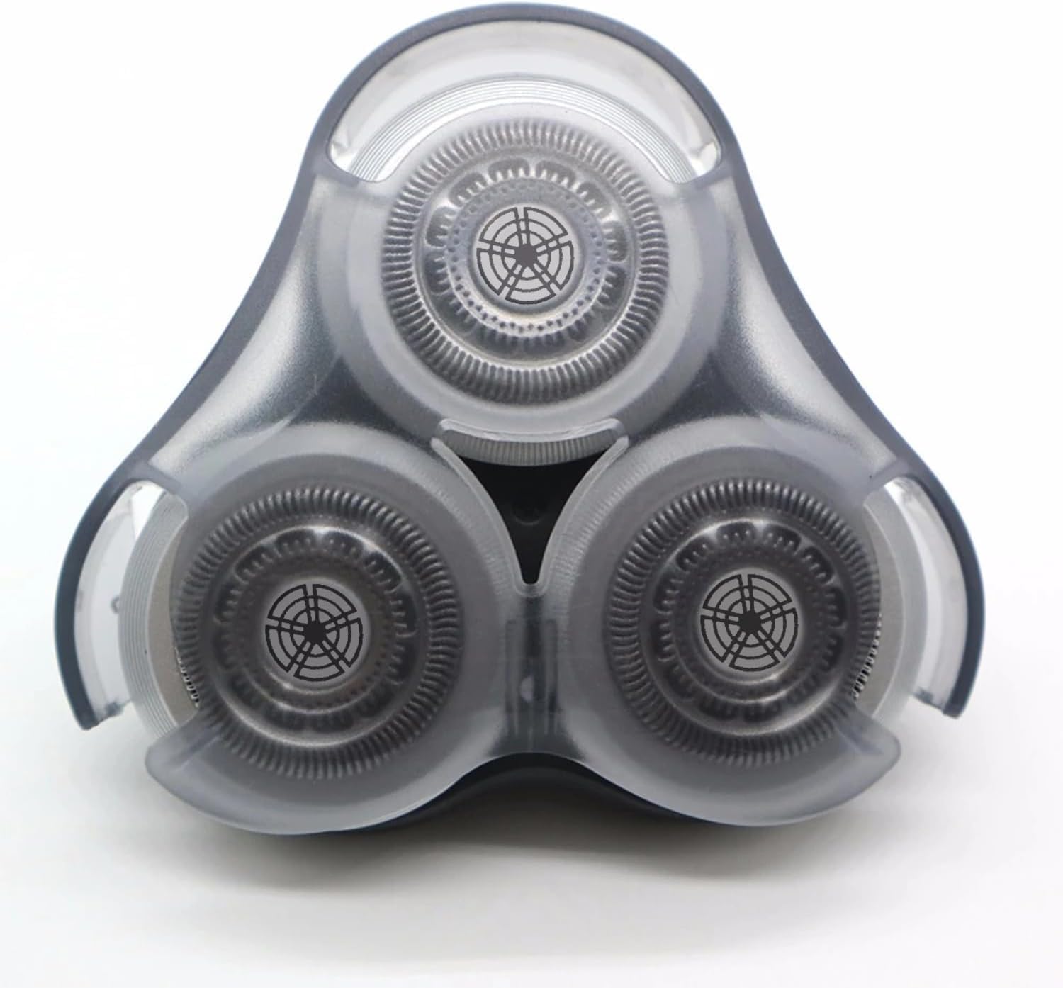 Wone Tête de rasage de rechange complète pour les têtes de rasage Philips Norel*o Series 9000, Modèle SH90. Boucle métallique et lames de précision améliorées à double couche, Argenté