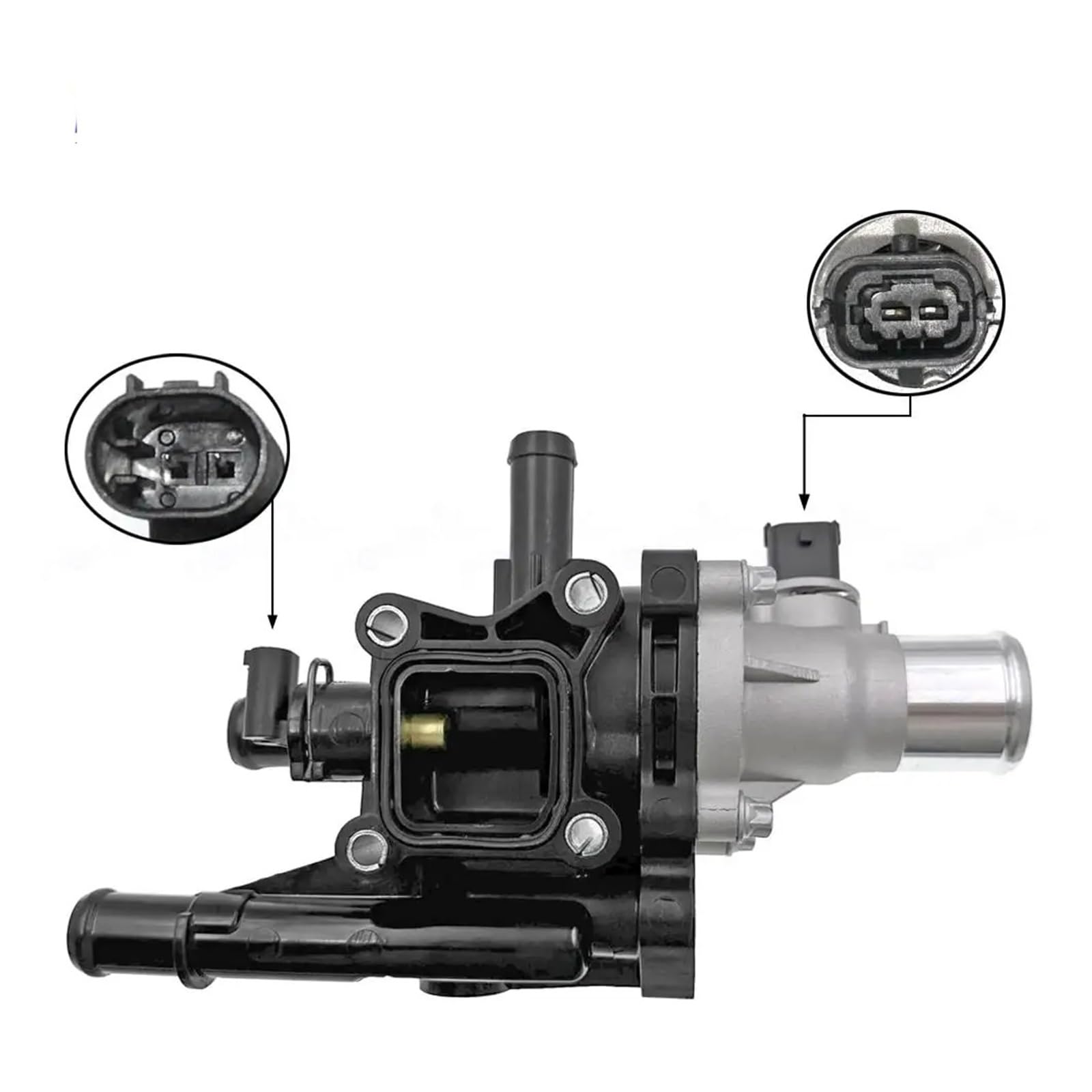 Obudowa termostatu płynu chłodzącego do Opel Insignia, Astra i Vectra 1.6L i 1.8L 55579951 25192228 251919992