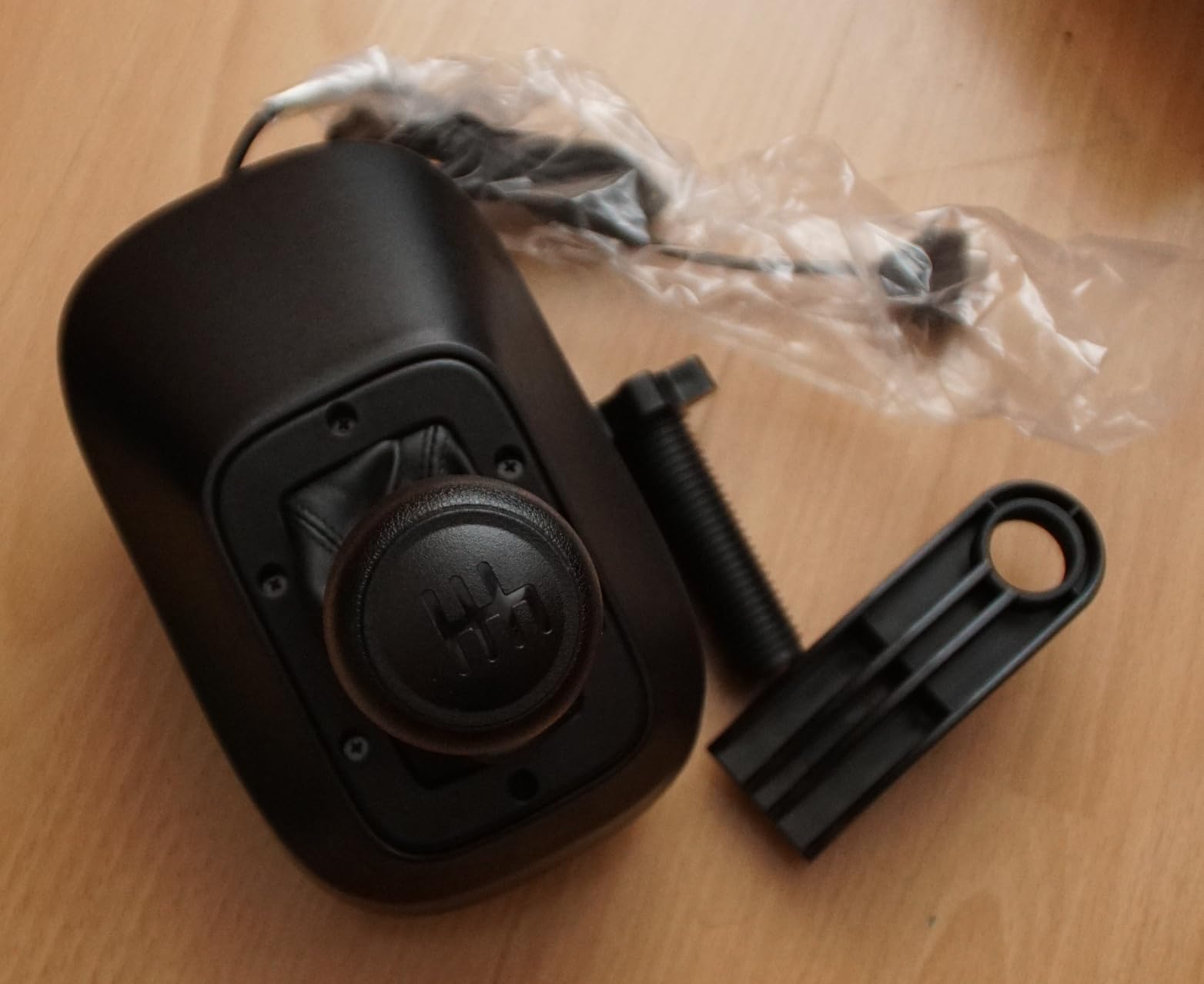 DOYO USB Driving Force Schalthebel, 6 Gänge mit H-Schema, H Schalthebel für Driving Force Rennlenkrädern G29 G27 G25 G920 T300RS/GT Lenkrad - Schwarz