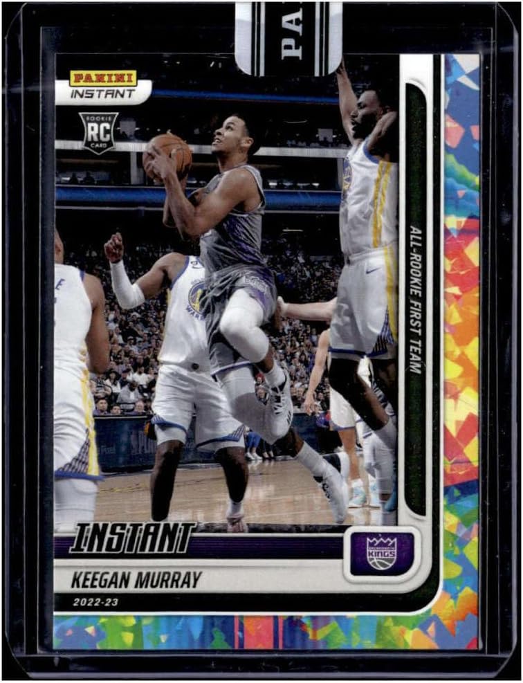 KEEGAN MURRAY RC SP 2022-23 Panini Instant VersiColor 5/5 ROOKIE Kings #337 SP MT-MT+ NBA Basketball