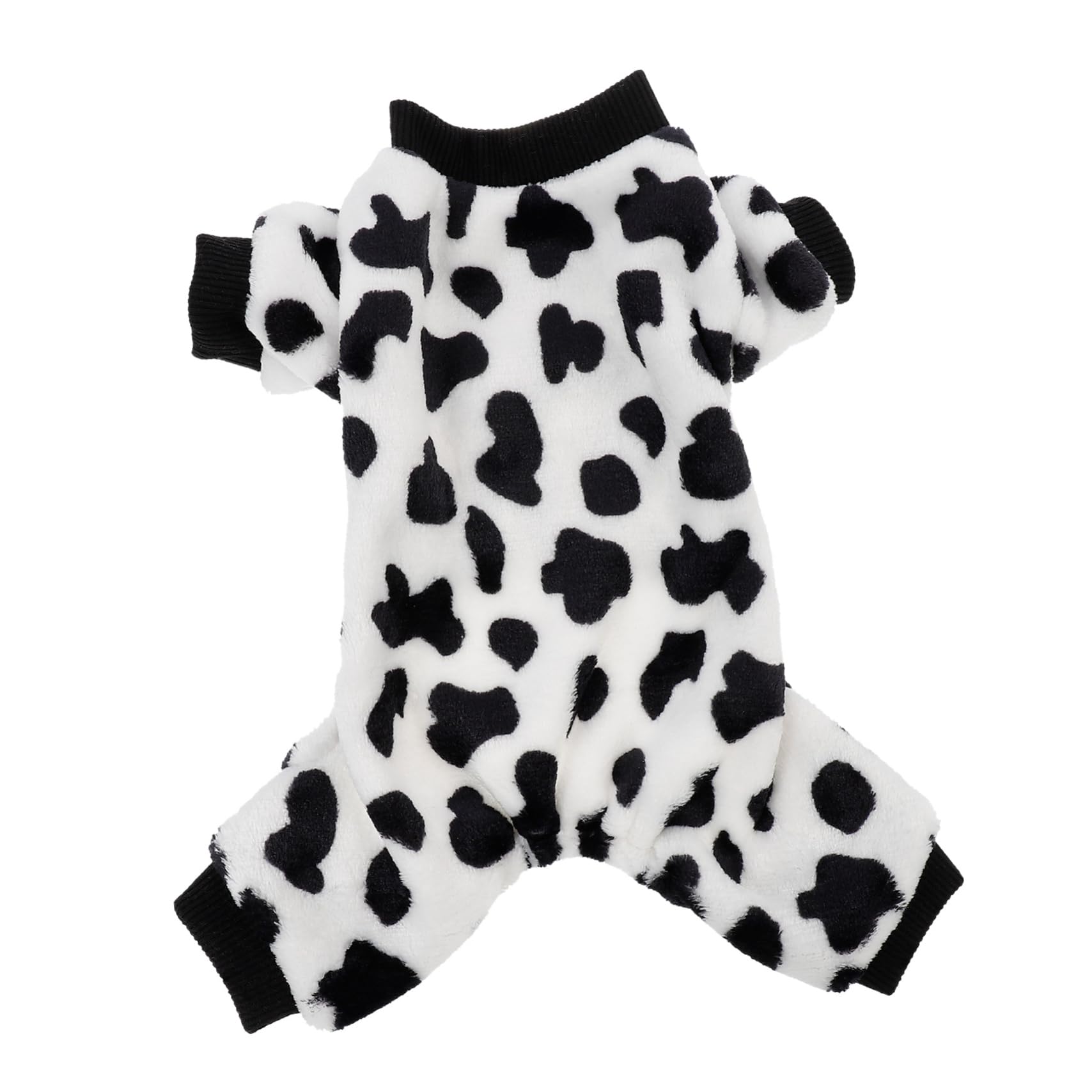 SUPVOX Small Pet Dog Pajamas Warm Polyester Coat for Autumn and Winter, Easy to Put and Take, for Sleeping Time and Everyday Wear