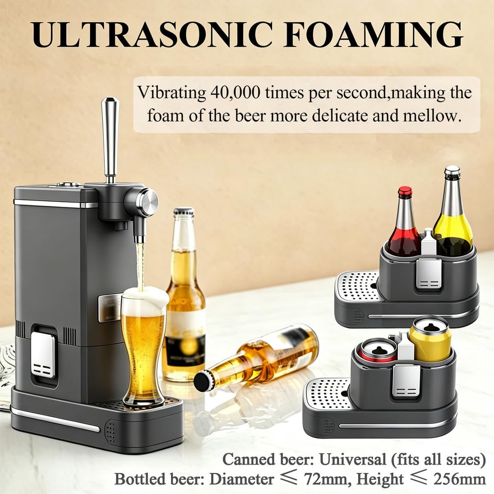 Dispensador De Cerveza con Enfriador,Tirador De Cerveza Portatil