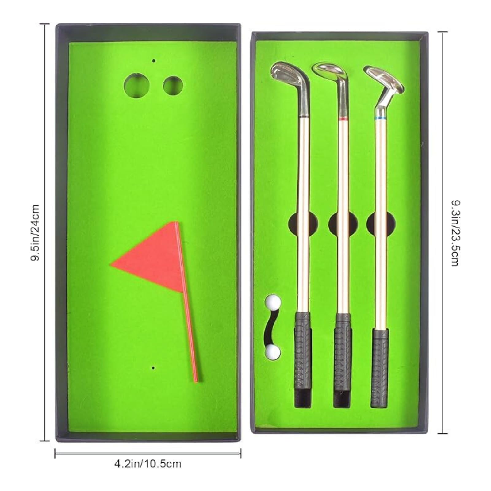 Pen Set, mini Club Penna a Sfera Set con Palle di Bandiera cancelleria Tatuaggi for i Regali (3Pcs / Set)