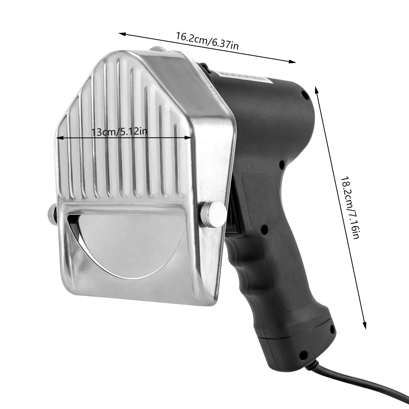 PIAOCAIYIN Gyro Machine, Electric Kebab Cutter, 110V Stainless Steel Shawarma Machine, Portable Sliced Cutter, Doner Cutting Knife Machine, 0-10mm Thickness, for Roast Meat Shops, Restaurants