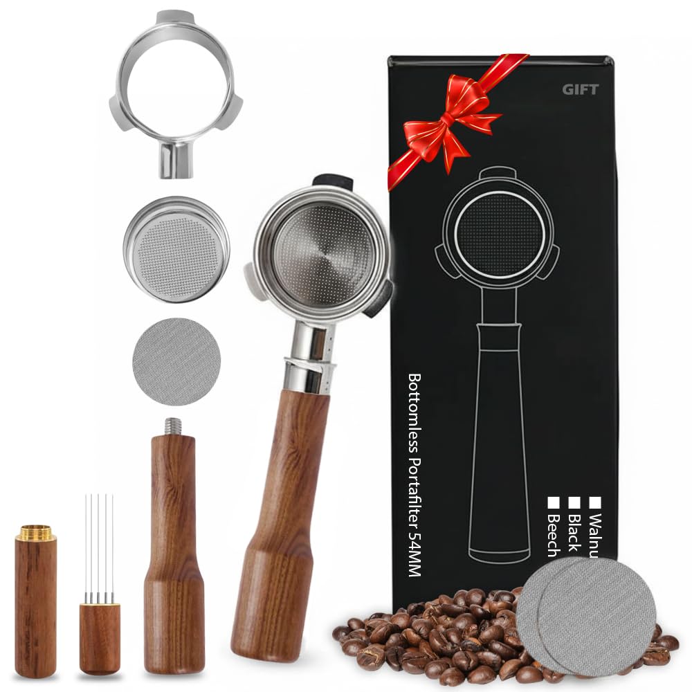 ポプリ　16 Amazon.com: FLEXARO 54mm Bottomless Portafilter for Breville