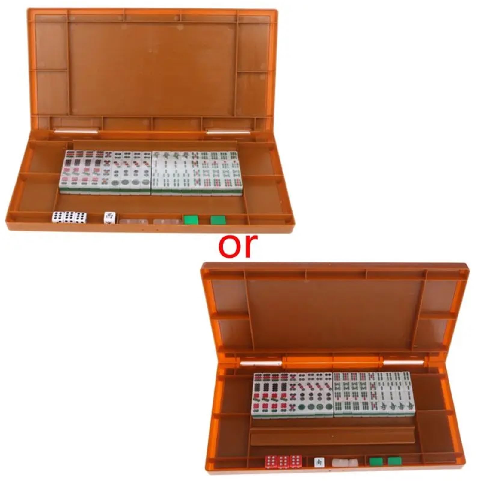 Zusammenklappbarer Mahjong-Tisch Faltbarer Mahjong-Tisch, Tragbare Mini-Box, traditionelles Reisespiel