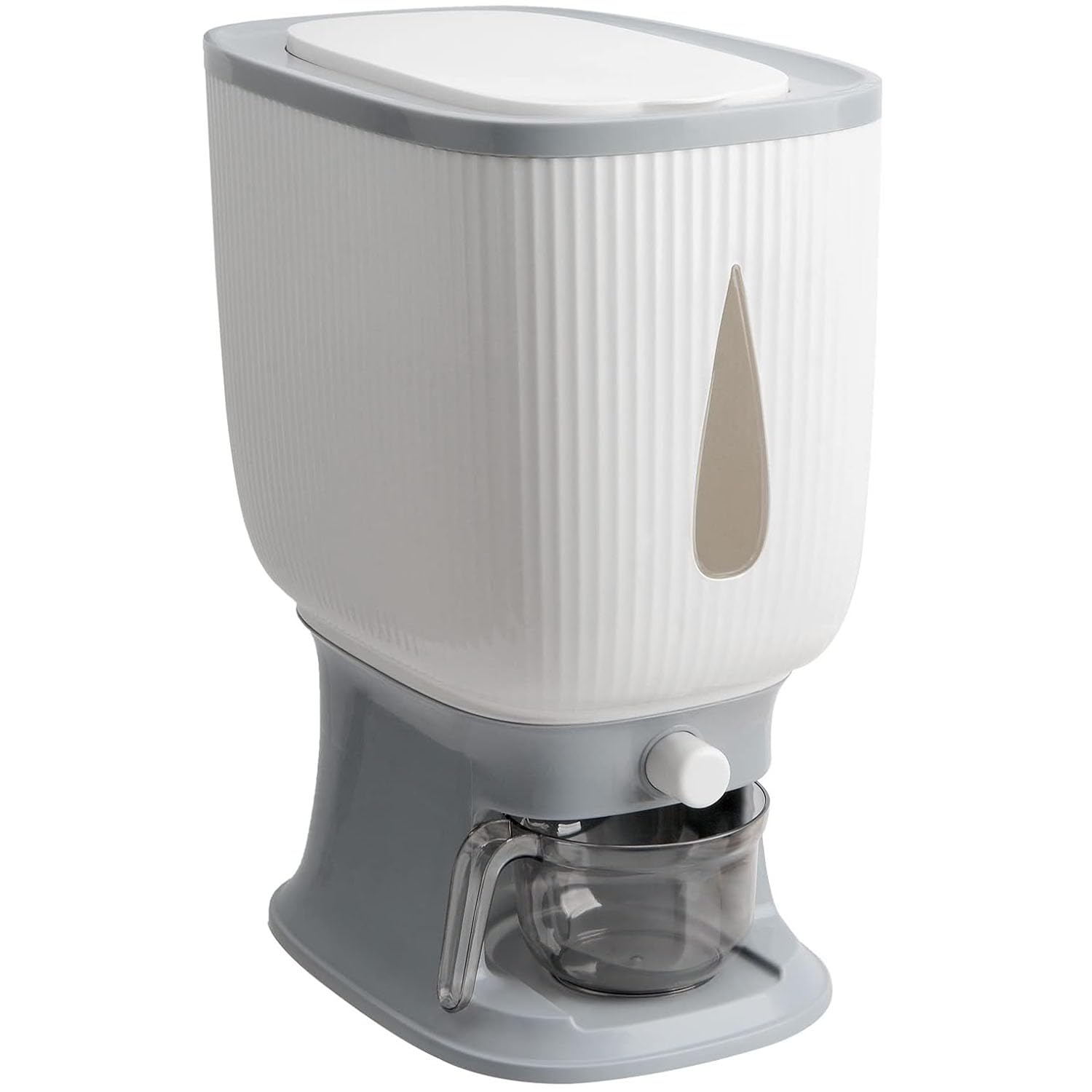 10kg Rice Dispenser Grain Storage Storage Box Sealed Dry Container Airtight