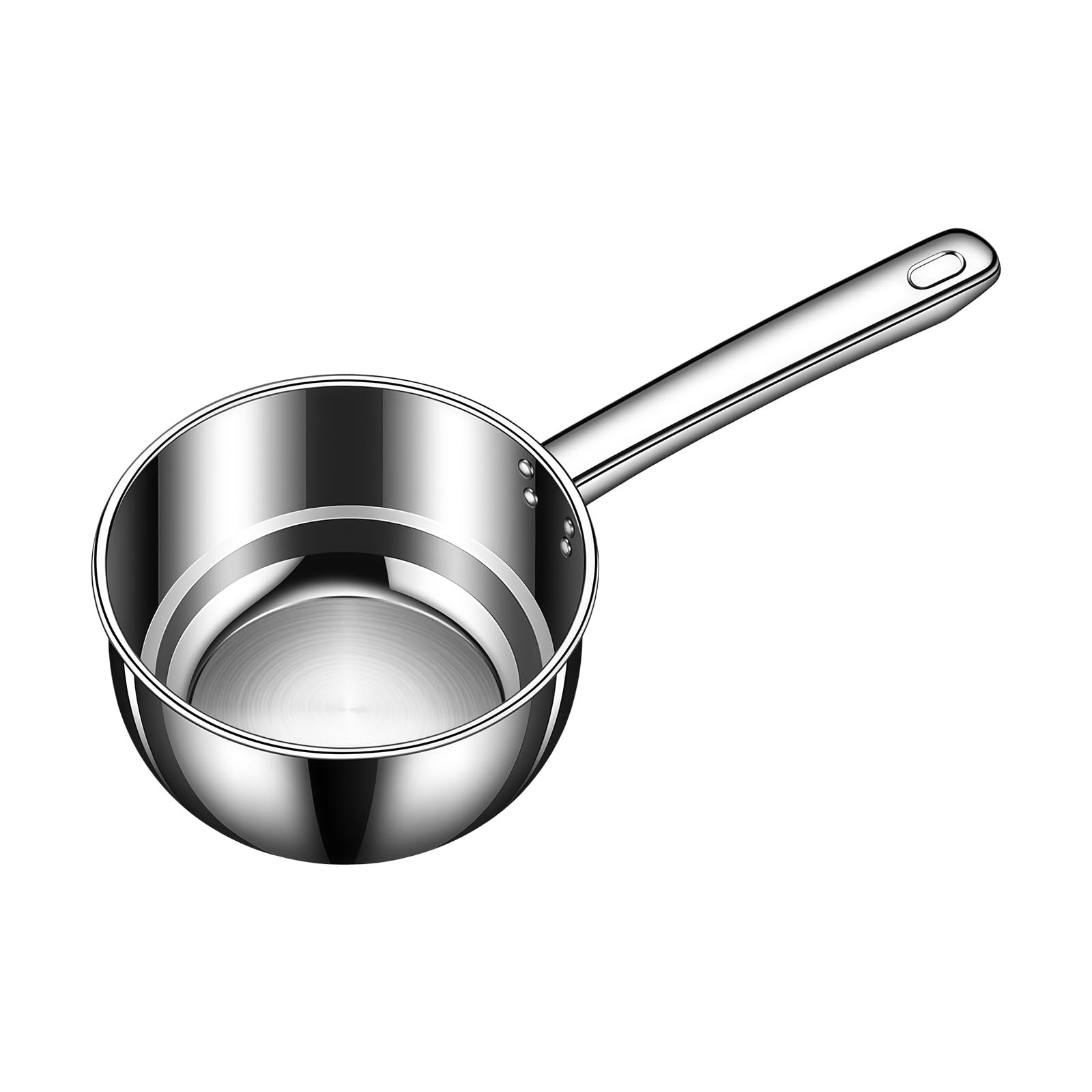 Hsyzygian Handle Water Scoops Stainless Steel Water Ladle Metal Waters Dipper Garden Watering Spoon for Cooking Serving Scoops