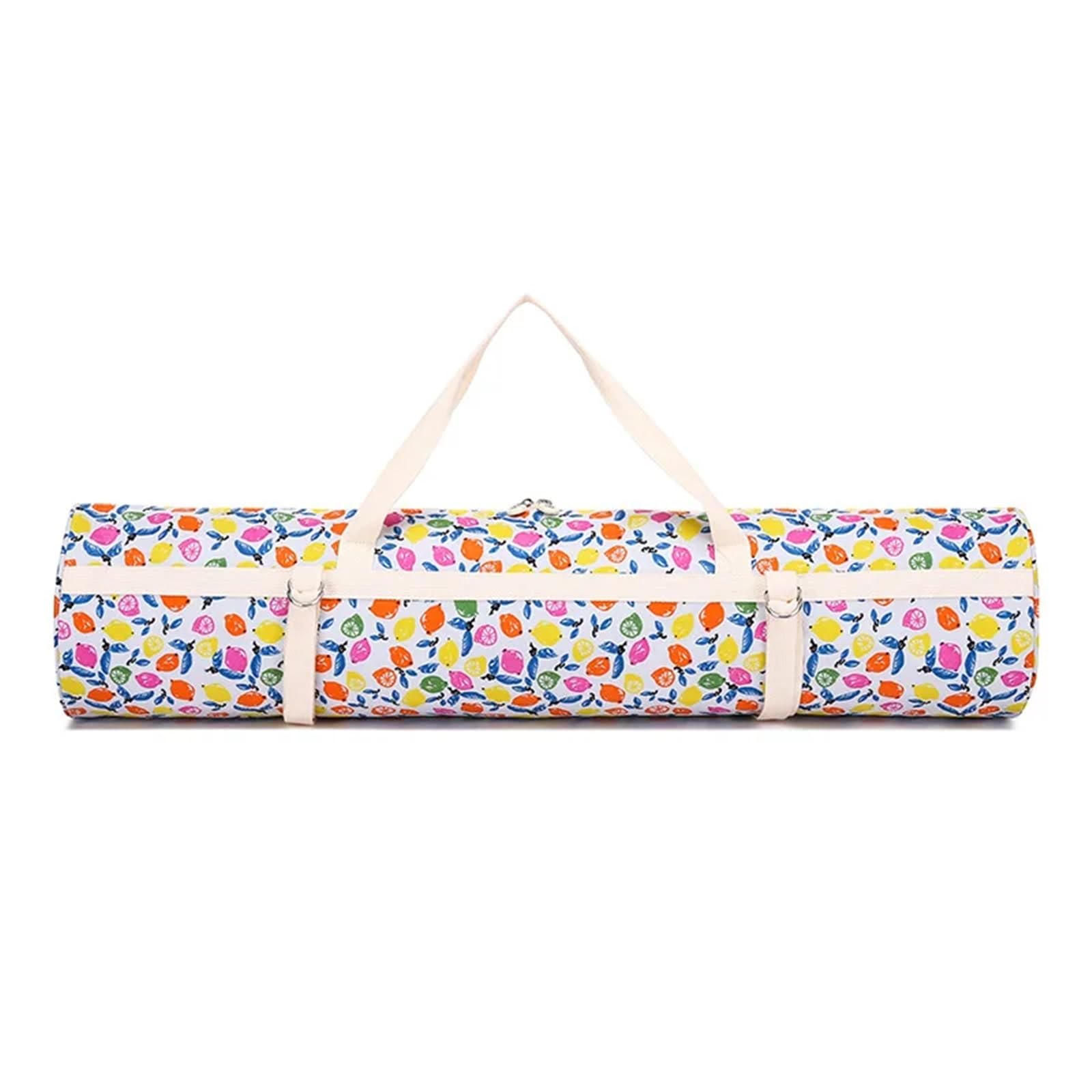 Torba do noszenia maty jogi walizki dla kobiet, pływanie, duże ćwiczenia fitness(Style2 Colorful)