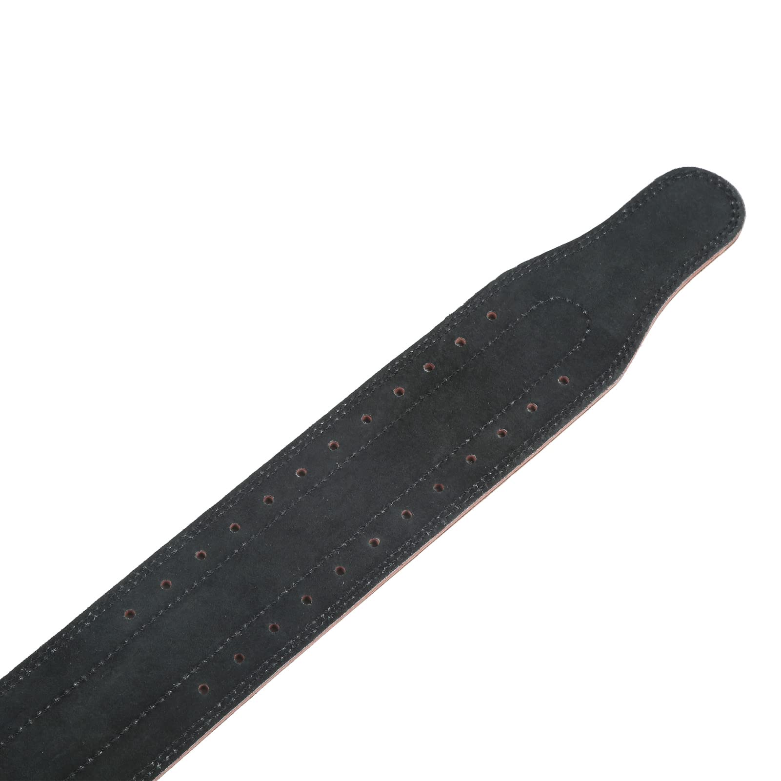 Ceinture d'haltérophilie en cuir, soutien lombaire pour l'entraînement de powerlifting avec boucle en acier, ceinture de musculation ajustable pour les squats, les soulevés de terr