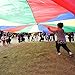 Sipobuy Play Tents Kids Juego Jugar Parachute 12 'con 16 asas Indoor...