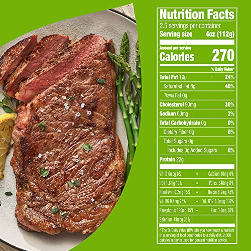 Just Bare Angus Beef Top Loin Strip Steak thumb #6