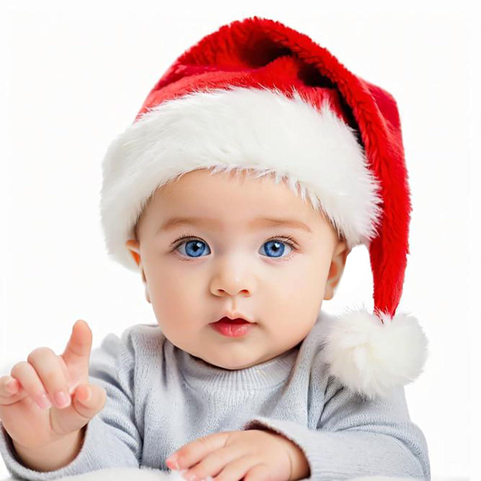 TCJJ: kids/Baby/Adult Christmas Hat, Santa Hat, Unisex Xmas Hats — image 1