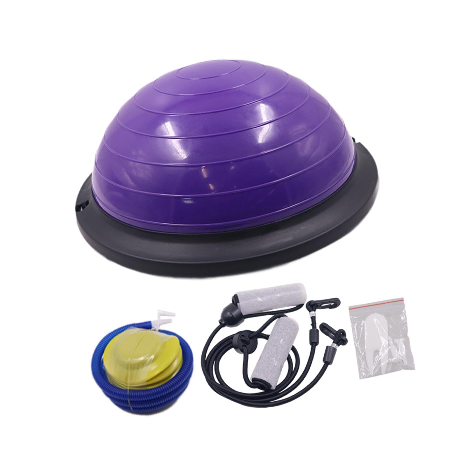 CALANDIS Half Balance Ball Anti Slip Base for Balance Training Home Gym Core Strength Purple | Exercise Balls | Fitness Equipment & Gear | Fitness Running & Yoga | Sporting Goods-picture-23