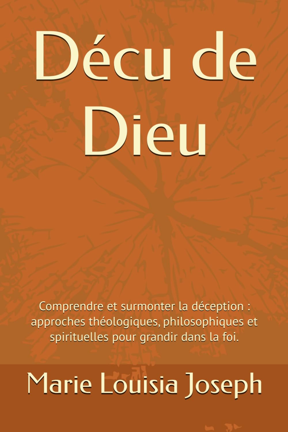 Déçu de Dieu: Comprendre et surmonter la déception : approches théologiques, philosophiques et spirituelles pour grandir dans la foi.