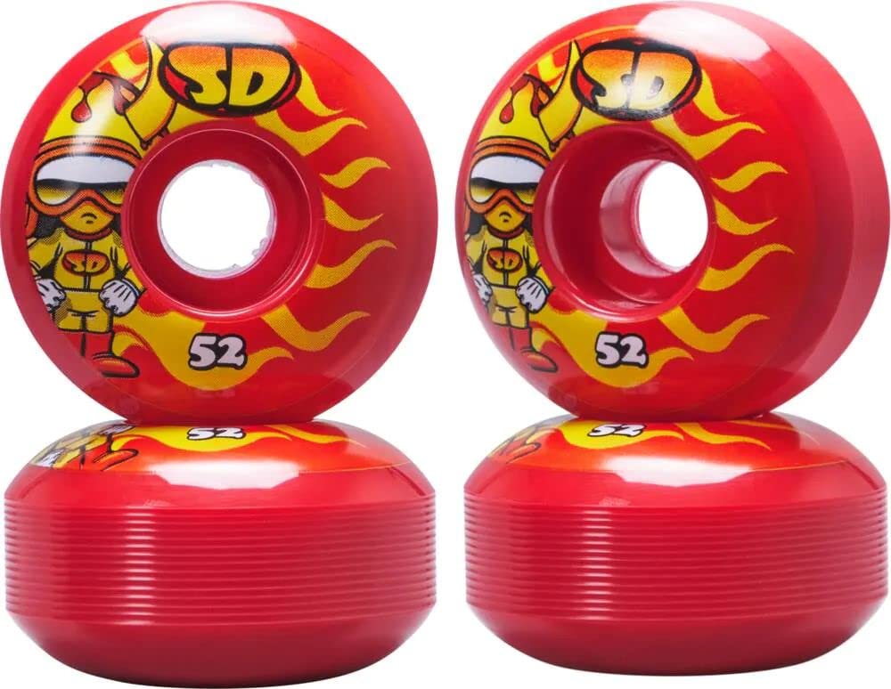 Speed DemonCharacters Skateboard Wheels 4-Pack (51mm - Hot Shot)