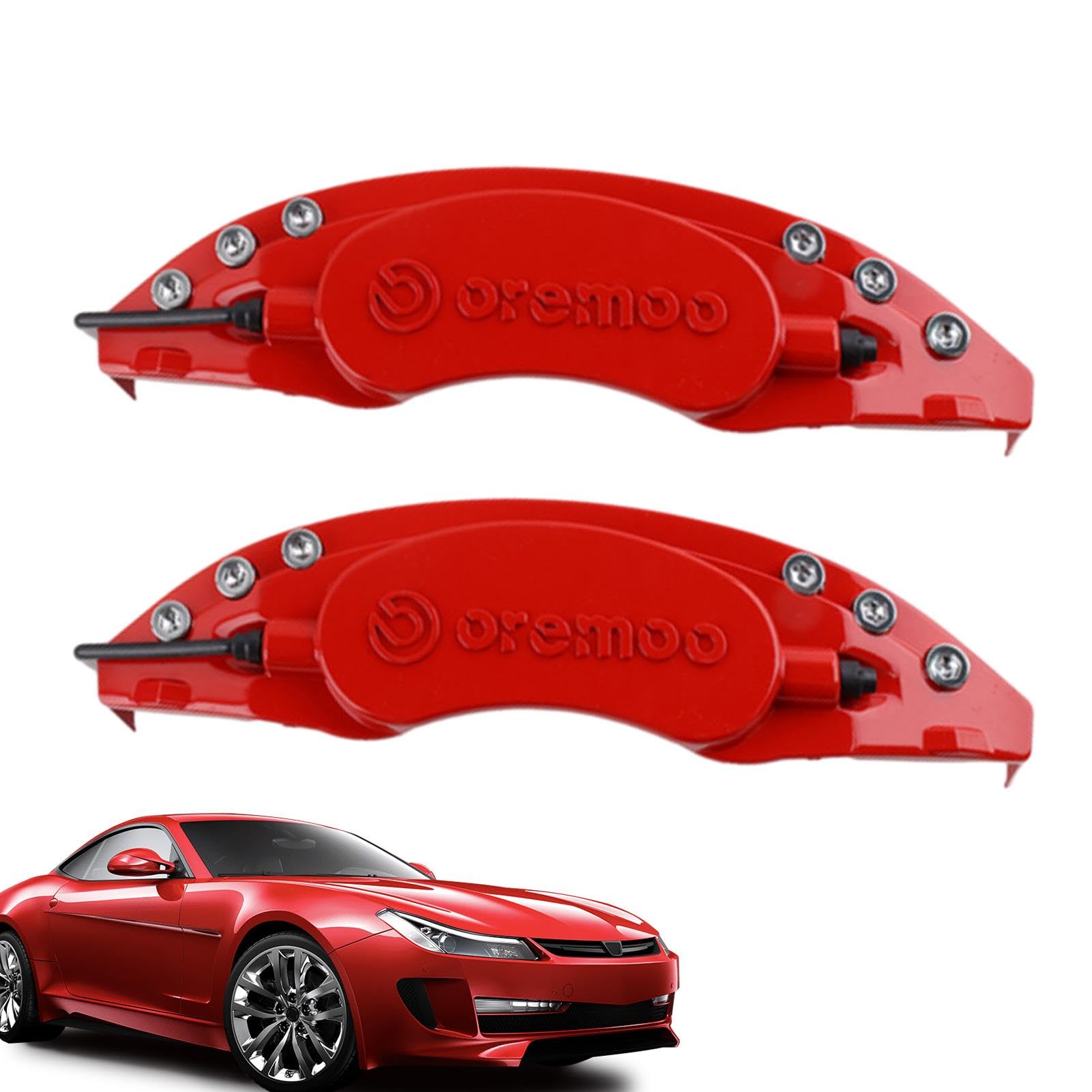 Cubiertas de pinza de freno de disco, cubierta de pinza de coche, decoración de piezas de repuesto, cubiertas de pinza de freno de disco de coche, accesorios delanteros y traseros para SUV
