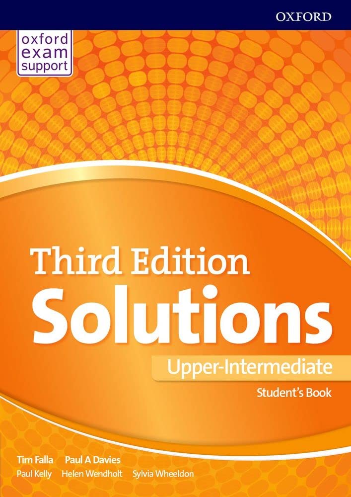 Oxford SOLUTIONS Third Edition Upper-Intermediate Student's Book with Online