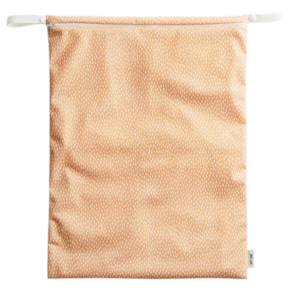 Vimse Waschbarer Windelsack Wetbag Groß (Yellow Sprinkle)