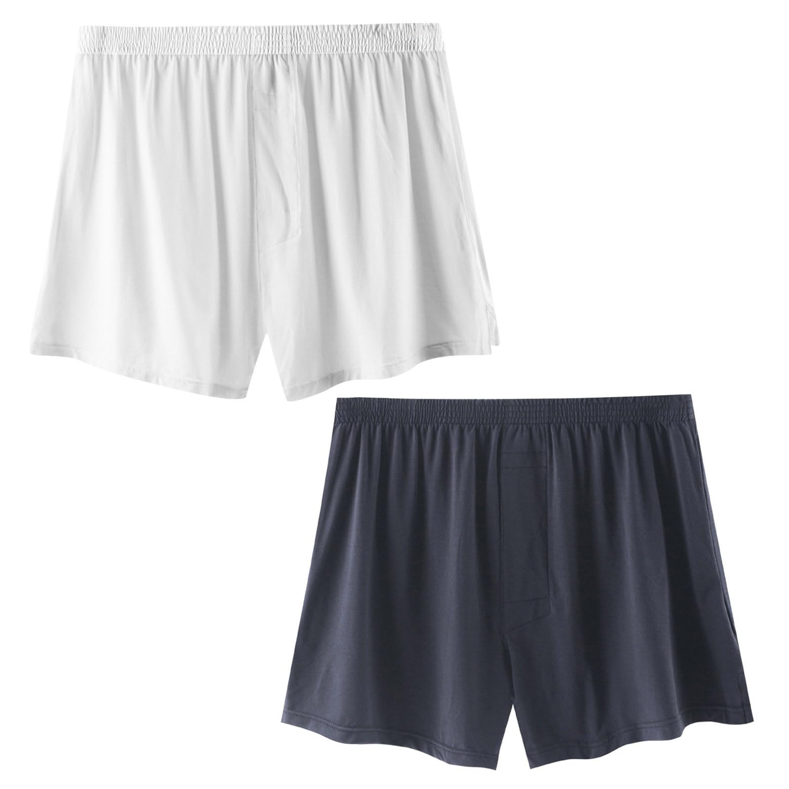 CEWIFO Boxer Uomo Divertenti Underwear Pantaloni da casa Comodi e Traspiranti per - categoria Intimi Larghi Relax Stile Quotidiano 2pezzi