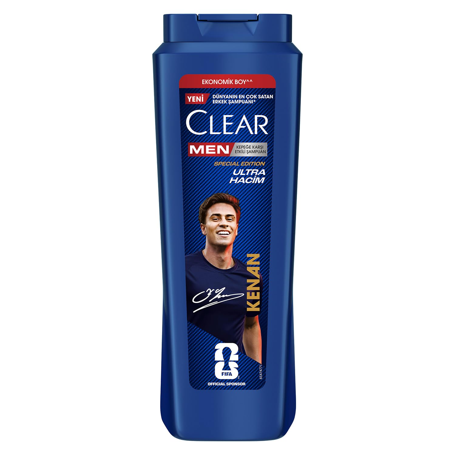 Clear Men Kepeğe Karşı Etkili Şampuan Kenan Yıldız Ultra Hacim 600 ml