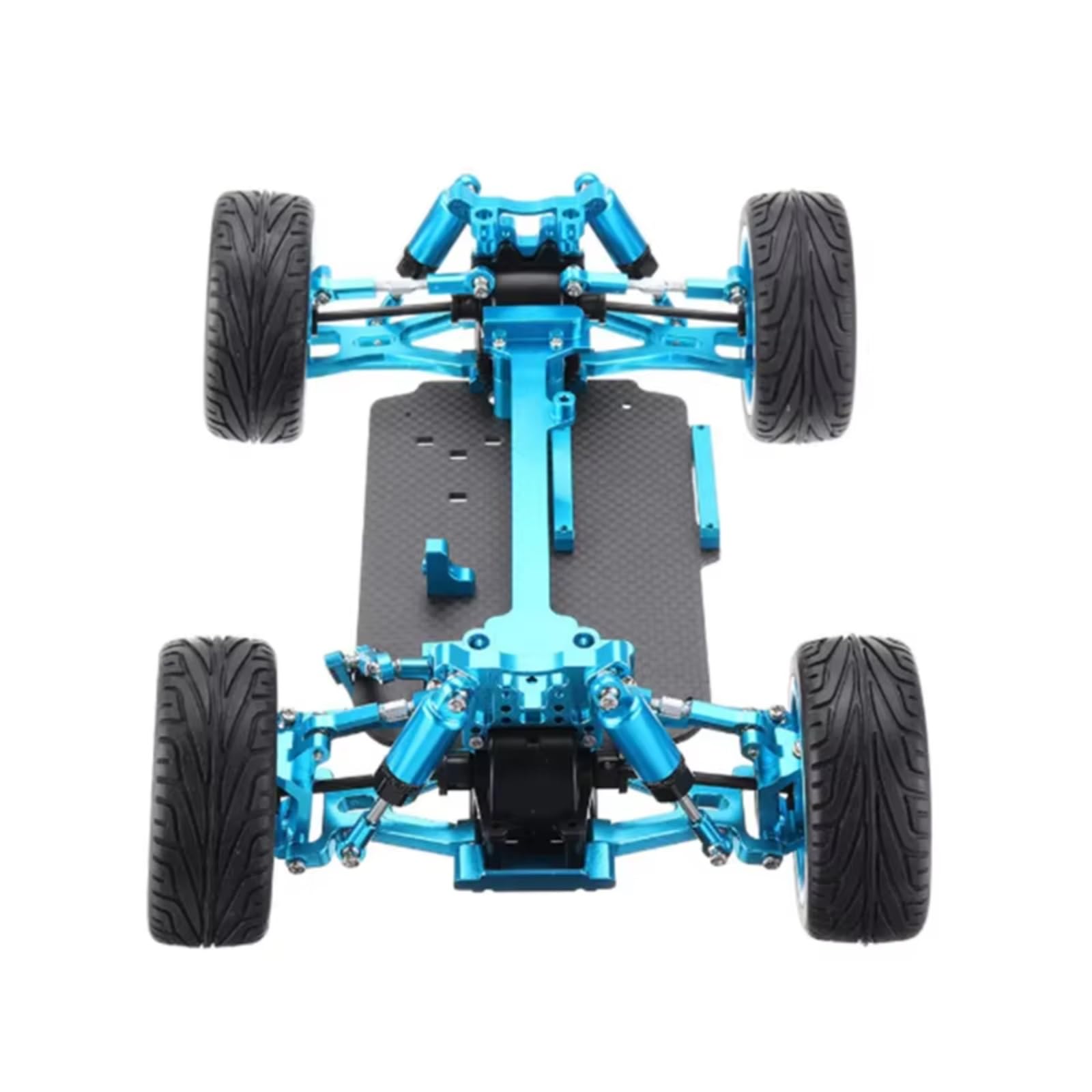 para WLtoys A959 A949 A969 A979 K929 1/18 Kit De Amortiguadores Varillaje Dirección Brazo Oscilante Metal Piezas Actualización para Coche RC
