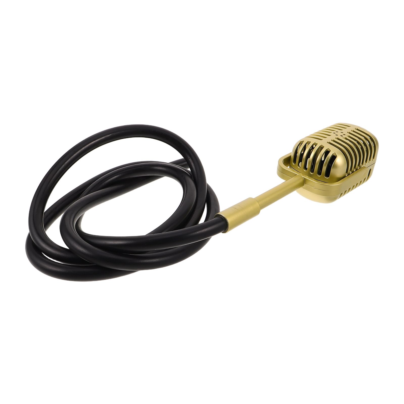 Microphone Vintage pour Centre de Table et Ambiance de Soirée Thématique Rétro