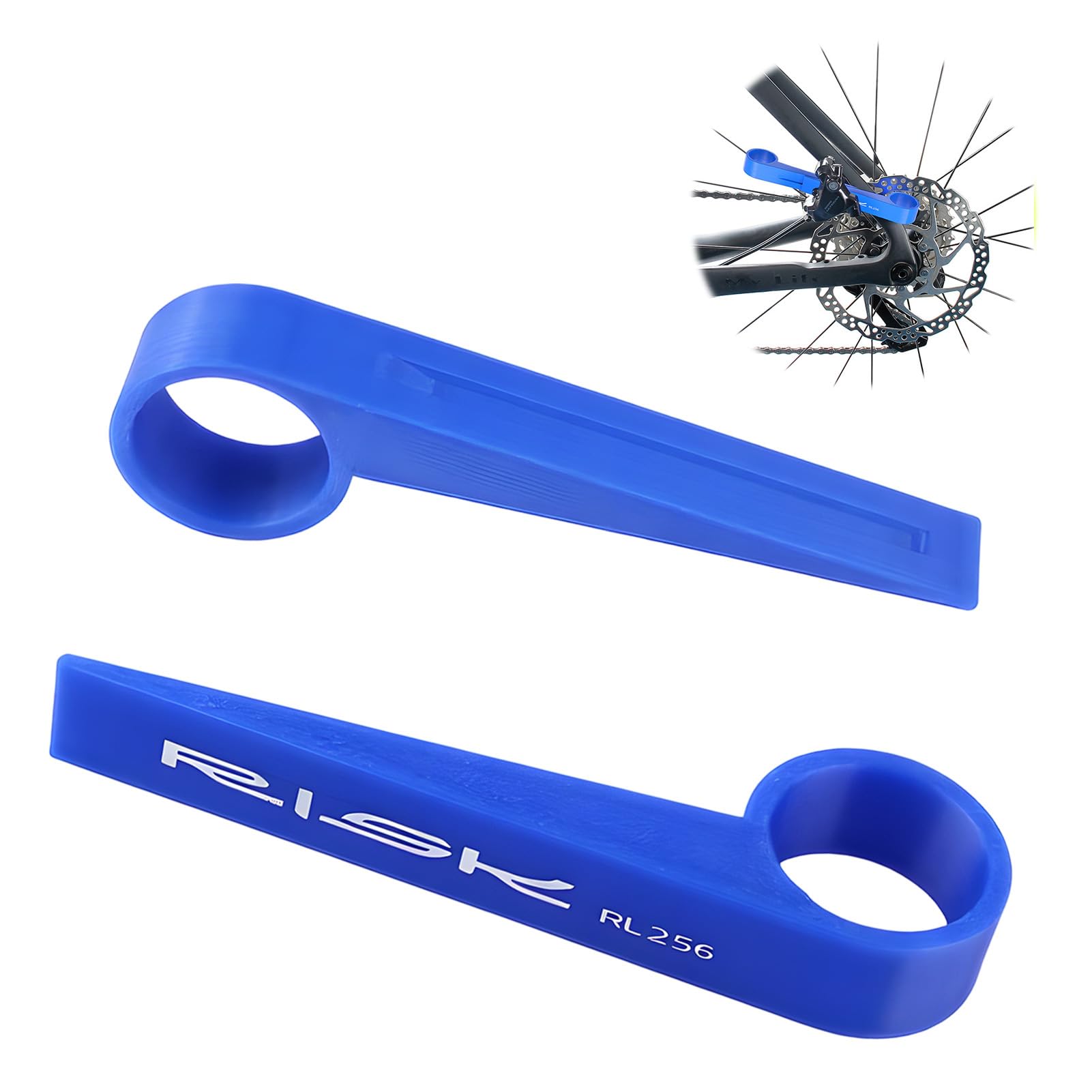 Bremskolbenrücksteller Fahrrad Universell, Spreizwerkzeug für hydraulische Scheibenbremsen, Kolben Rückstellung für Mountainbike Bremssattel, Ergonomisches Bremskolben Rückstellwerkzeug Polymer Sport & Freizeit