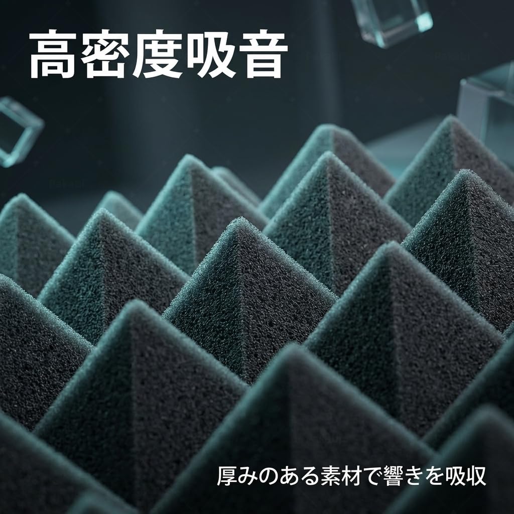Amazon.co.jp: Pakabiシングル簡易防音室、防音板、吸音材、シールド