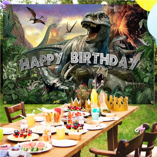 Fondo Fotográfico Dinosaurio Verde 84 x 60 in miniatura 5
