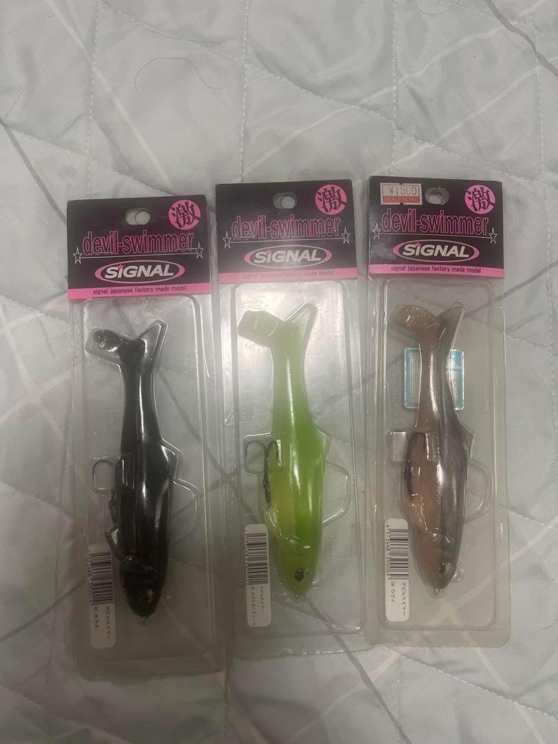デビルスイマー 3色セット シグナル スイムベイト