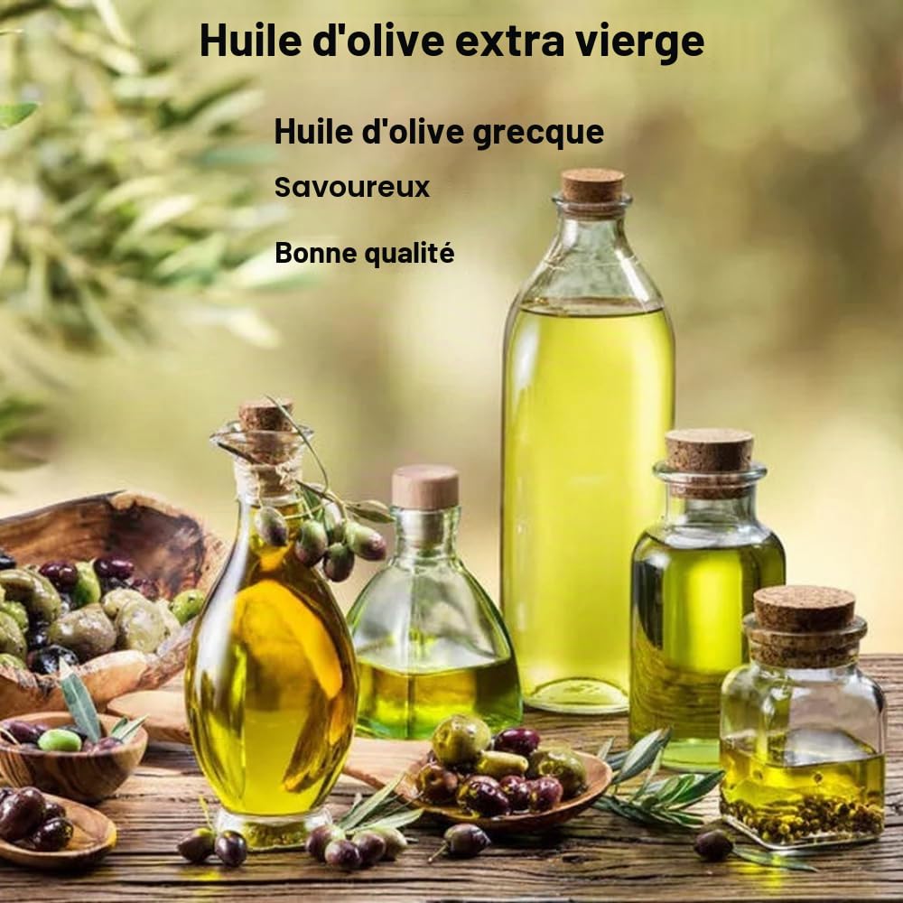 Trinovi Elmar Huile d'Olive Extra Vierge Crète - Première Qualité - 5 Litres - Obtenue directement à partir d'olives traitées selon un procédé spécial - Pressée à froid - Elaion de Grèce