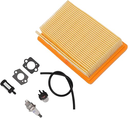 Filtro de aire del soplador con piezas de repuesto del filtro de aire de la bujía para STIHL Br350 Br430 Sr430 Sr450, fácil de instalar y reemplazar