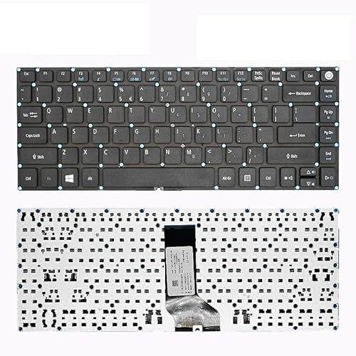 �p�\�R���L�[�{�[�h �K�p For ACER E5 473G E14 TRAVELMATE P249 M P249 MG TMP248 �m�[�g�C�������p�L�[�{�[�h �p��