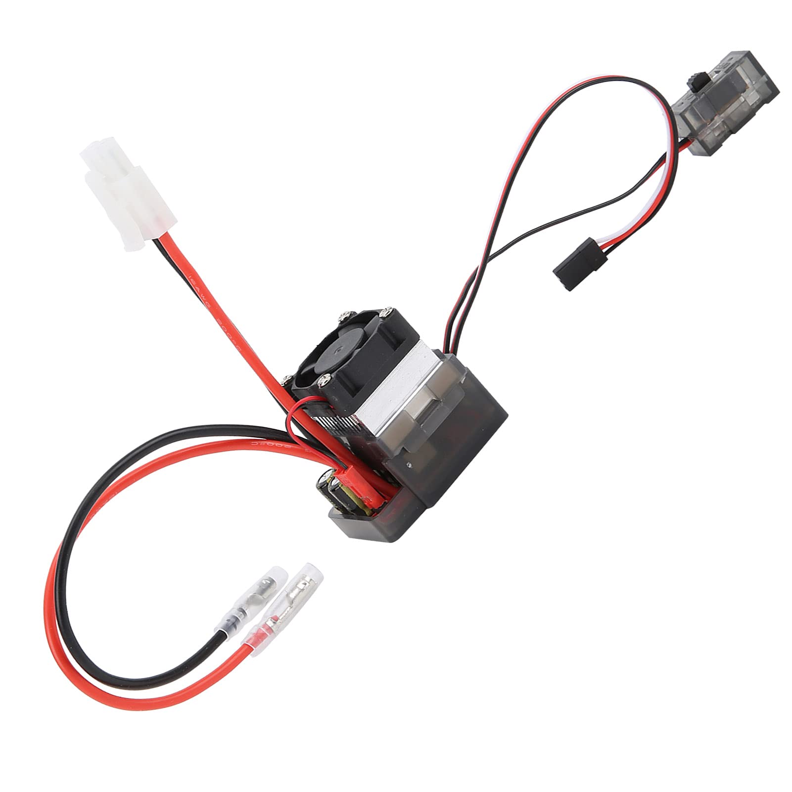 ESC Brossé 320A RC, Contrôleur De Vitesse électrique Bidirectionnel Compact Et Durable 6-12V Pour Bateau De Voiture 1/10 RC