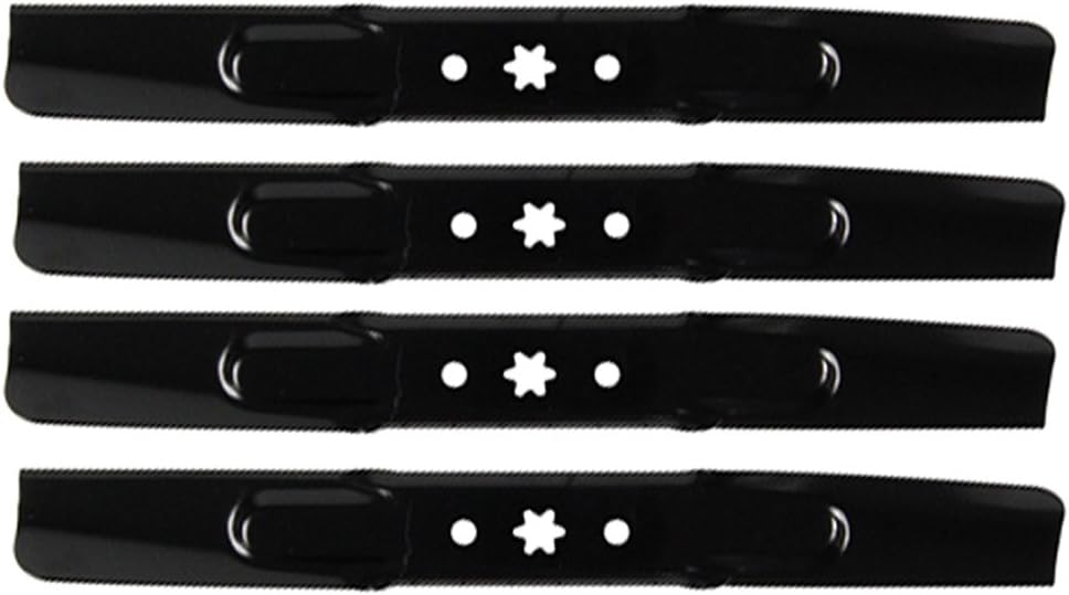 4 OEM Blades Cub Cadet MTD Troy Bilt RZT-42 LT4200 Mowers w/ 42" Deck 942-04308