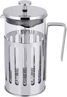 Machine à thé domestique, tasse en verre faite à la main, presse française, cafetière, chaleur pour la maison pour faire du thé, du café à la maison, au bureau, etc.(1000ML)
