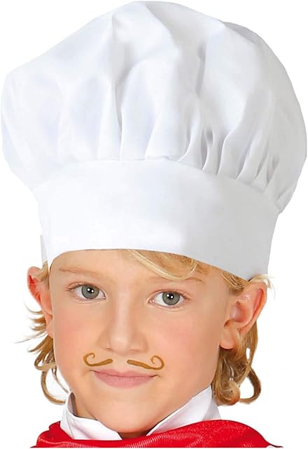Guirca - Children's Chef Hat Accessories, White, U (13010.0)