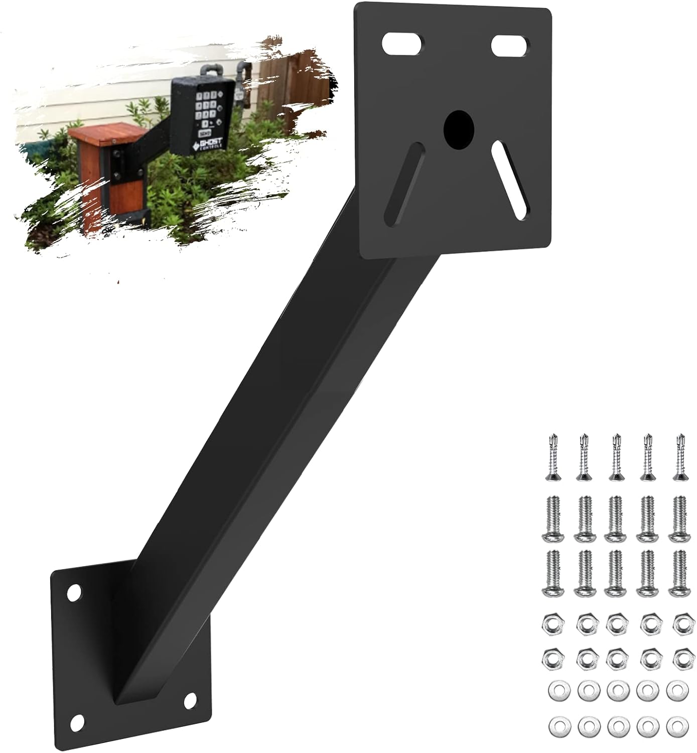 Keypad Mounting Post Bracket HeavyDuty Universal Pedestal