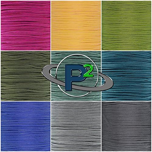 Paracord PlanetストライプパターンタイプIII 550パラコード &ndash; 明るい色で使用可能な選択 &ndash; 10、25、50、